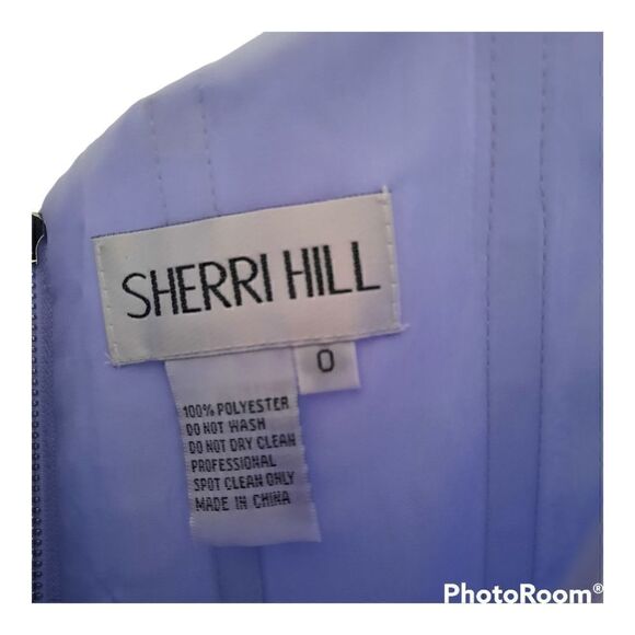 SHERRI HILL 53399 Off-The-Shoulder Neckline Party Gown DRESS - Picture 3 of 11